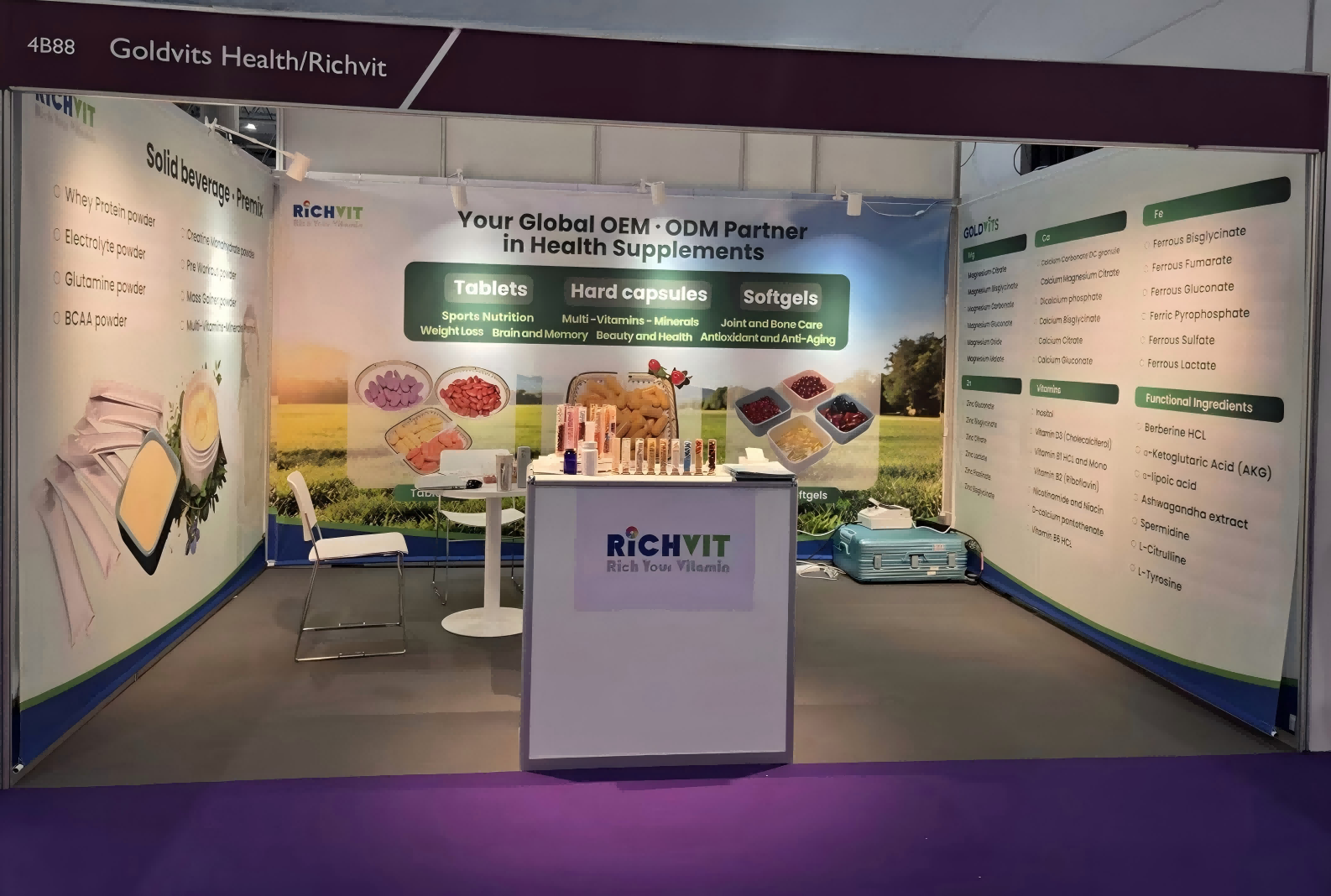 Participación exitosa en Vitafoods Europe 2026 Barcelona